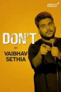 don t by vaibhav sethia 2018